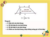 Công Thức Tính Diện Tích Hình Thang Vuông Lớp 5