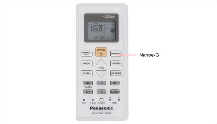 Điều khiển điều hòa panasonic​