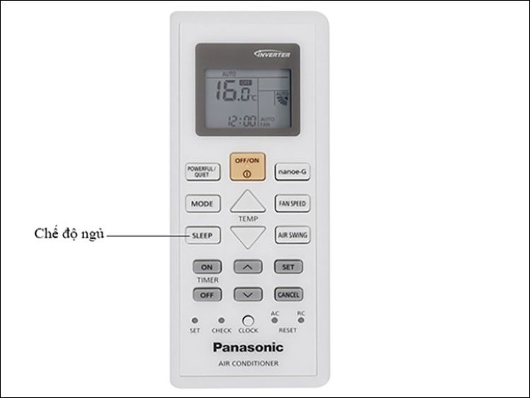 Điều khiển điều hòa Panasonic​
