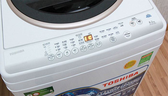 Bảng mã lỗi máy giặt Toshiba​