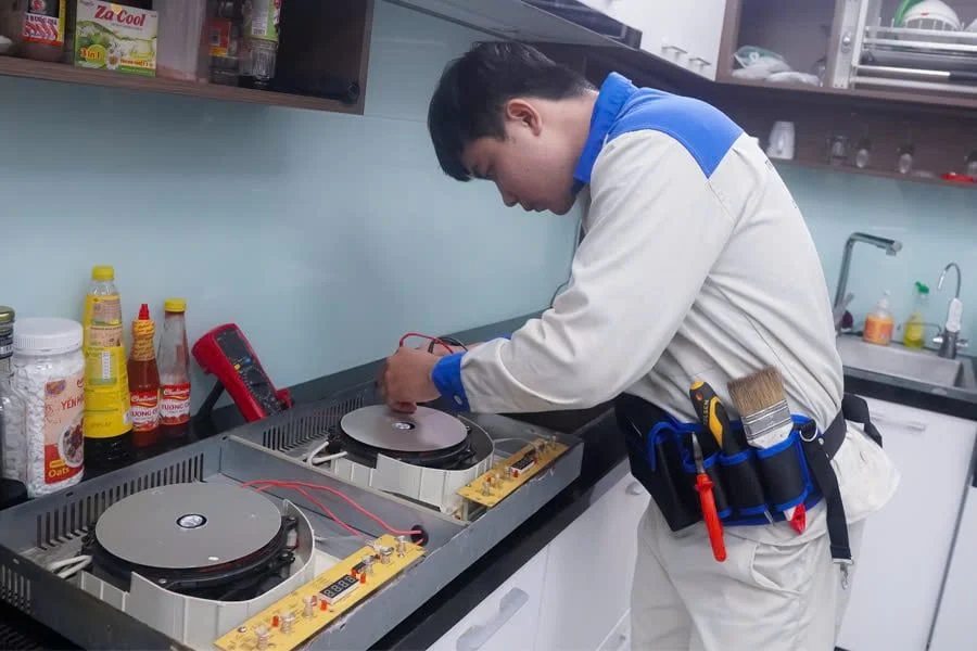 Lỗi e3 bếp từ