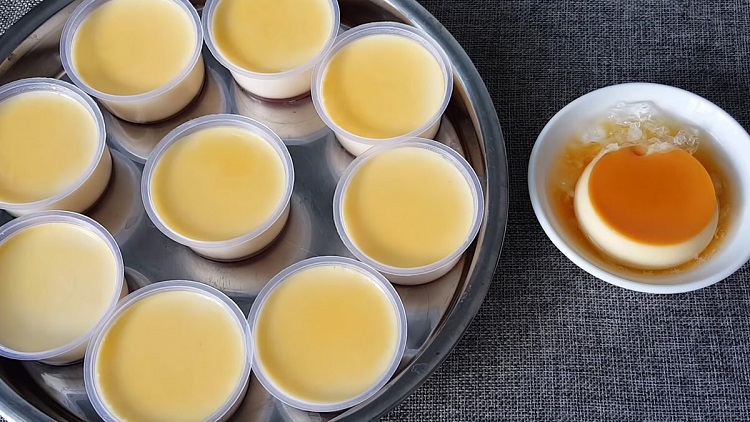 Cách làm bánh flan sữa đặc